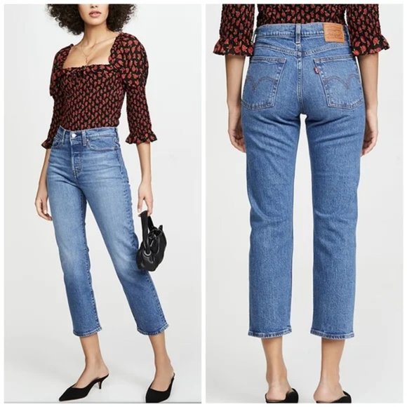 Levi's Wedgie Straight Jeans - Picture 2 of 11